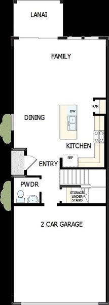 2D floor plan layout of this home in Westerly Park at Wildlight – Overlook Collection, Yulee, FL (Image 2). 2D floor plan layout of this home in Westerly Park at Wildlight – Overlook Collection, Yulee, FL (Image 2).
