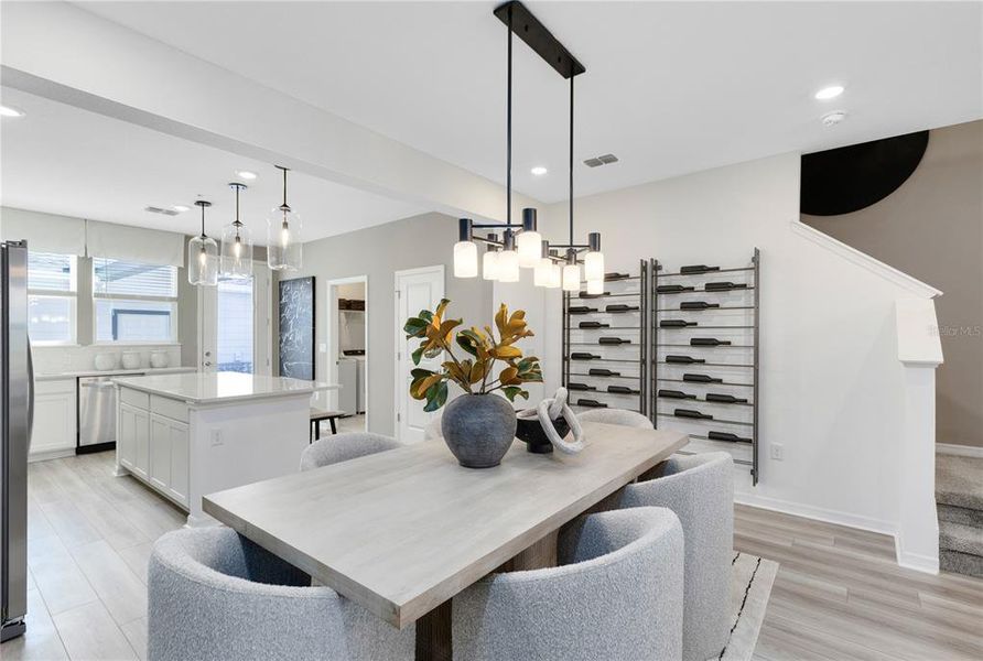 Furnished interior view inside a new home in EverBe, Orlando (Image 15).