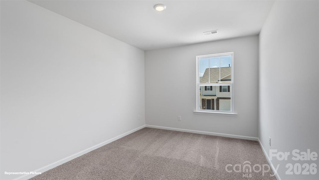 Spacious, unfurnished interior of a new home in The Hamptons at Hickory, Hickory (Image 20).