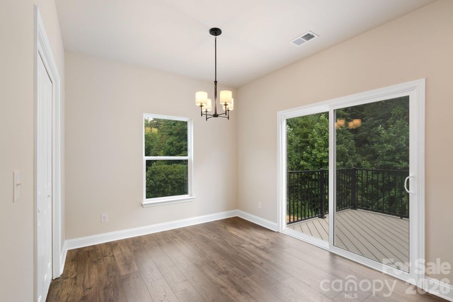 Spacious, unfurnished interior of a new home in , Asheville (Image 30).
