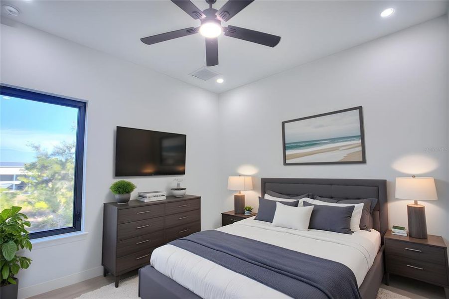 Furnished interior view inside a new home in , Port Charlotte (Image 16). Furnished interior view inside a new home in , Port Charlotte (Image 16).