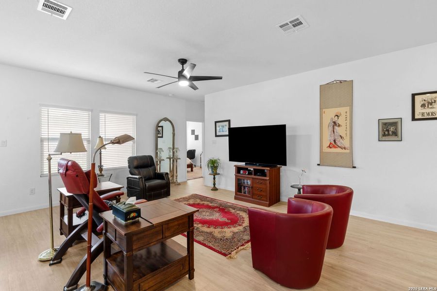 Furnished interior view inside a new home in Hidden Trails, Bulverde (Image 13).