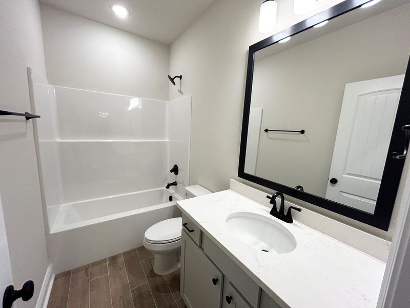 Furnished interior view inside a new home in The Bluffs at Lafayette, Freeport (Image 7). Furnished interior view inside a new home in The Bluffs at Lafayette, Freeport (Image 7).