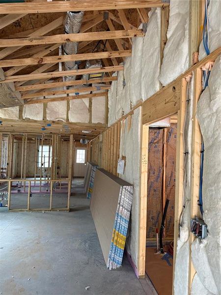 In-progress construction of a new home in , Hawthorne, FL (Image 4).