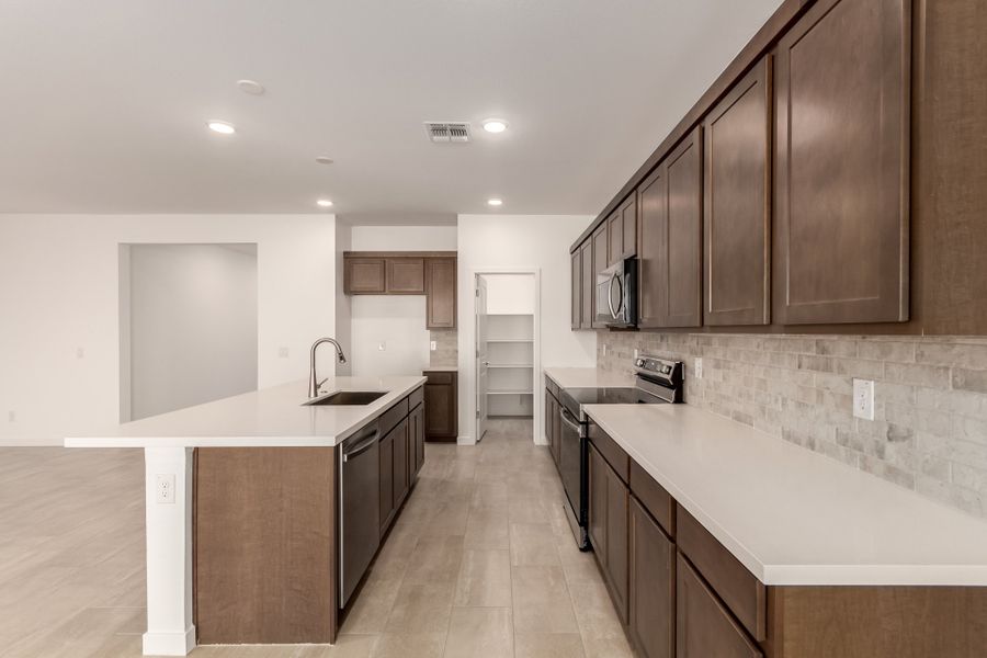 Furnished interior view inside a new home in Wildera, San Tan Valley (Image 4).