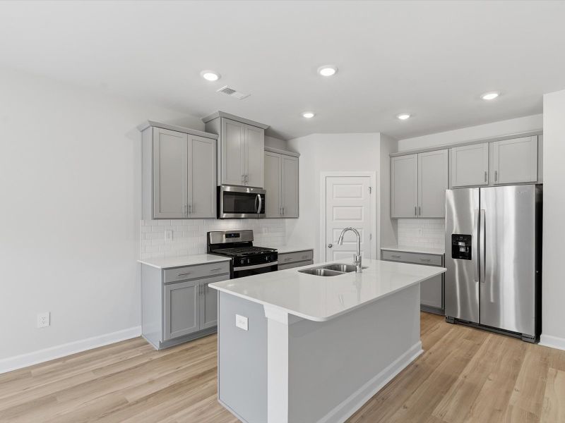 Furnished interior view inside a new home in Vickery Station, Woodruff (Image 5).