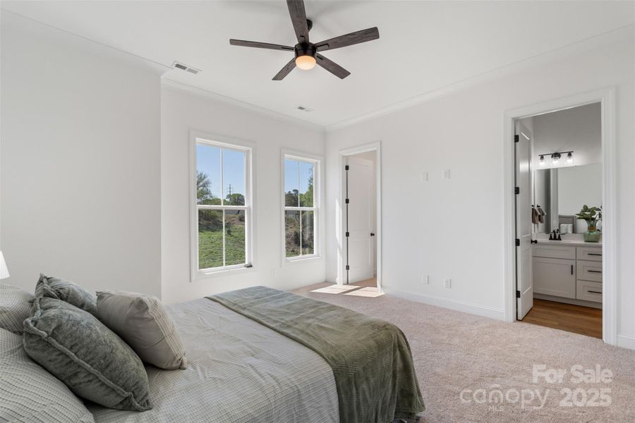 Furnished interior view inside a new home in , Kannapolis (Image 14).
