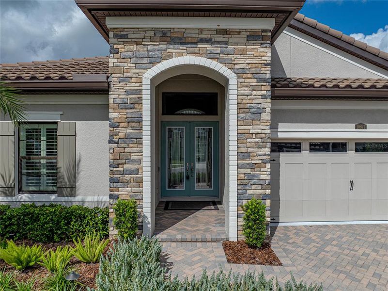 Exterior details and patio area of a home in Mirada, San Antonio (Image 38). Exterior details and patio area of a home in Mirada, San Antonio (Image 38).