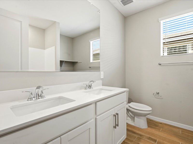 Furnished interior view inside a new home in White Tank Foothills Reserve Series, Waddell (Image 10).