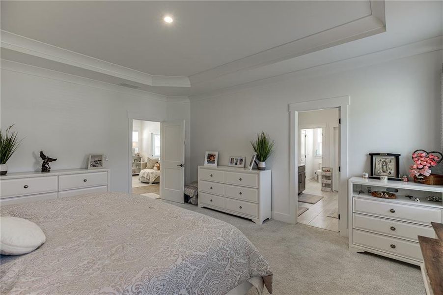 Furnished interior view inside a new home in , Cumming (Image 34).