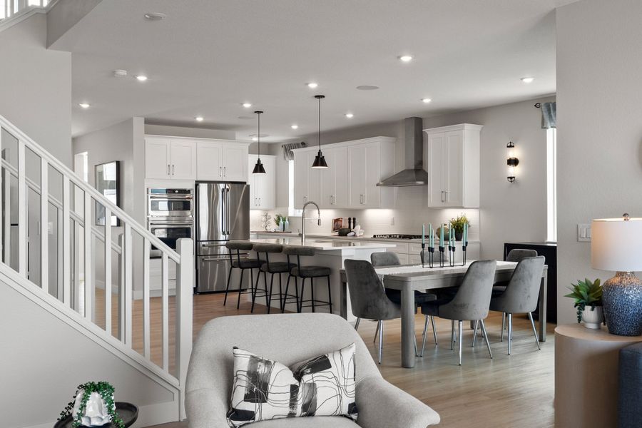 Representative furnished interior of a home built from the Perch by Trumark Homes in Trumark Homes at Tanterra, Parker (Image 12).