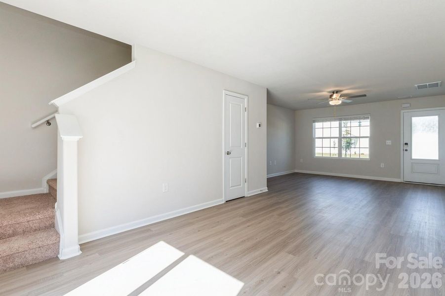 Spacious, unfurnished interior of a new home in Creedmore Hills, Charlotte (Image 15). Spacious, unfurnished interior of a new home in Creedmore Hills, Charlotte (Image 15).
