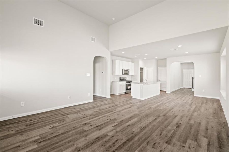 Photos are a representation of the floor plan. Options and interior selections will vary.