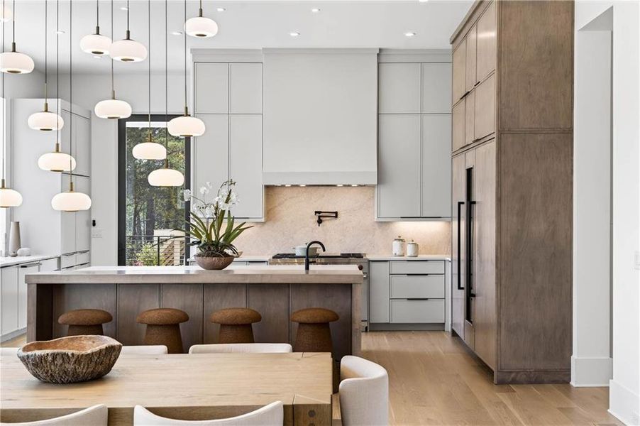 Furnished interior view inside a new home in , Marietta (Image 52).