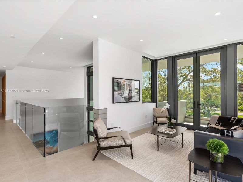 Furnished interior view inside a new home in , Miami Shores (Image 8).