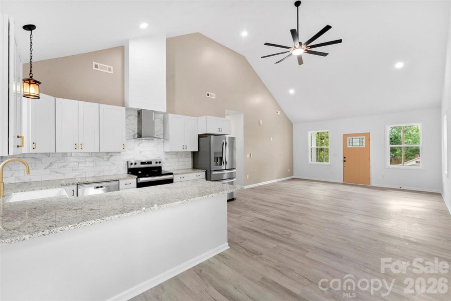 Furnished interior view inside a new home in , Shelby (Image 15).