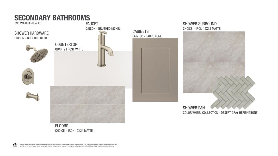 Sample of building materials used in homes in Caliterra - 100', Dripping Springs (Image 4).
