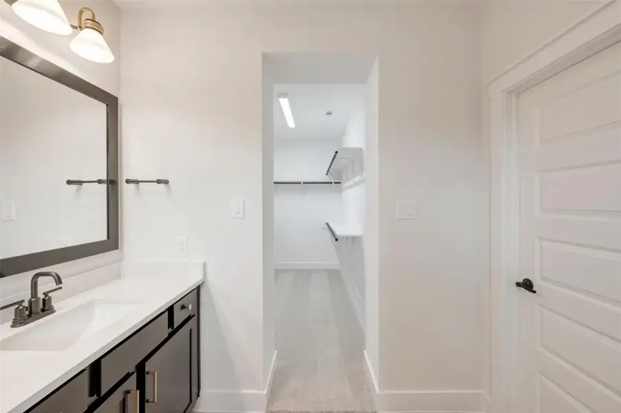Furnished interior view inside a new home in Two Step Farm - Landmark Row Collection, Montgomery (Image 13).