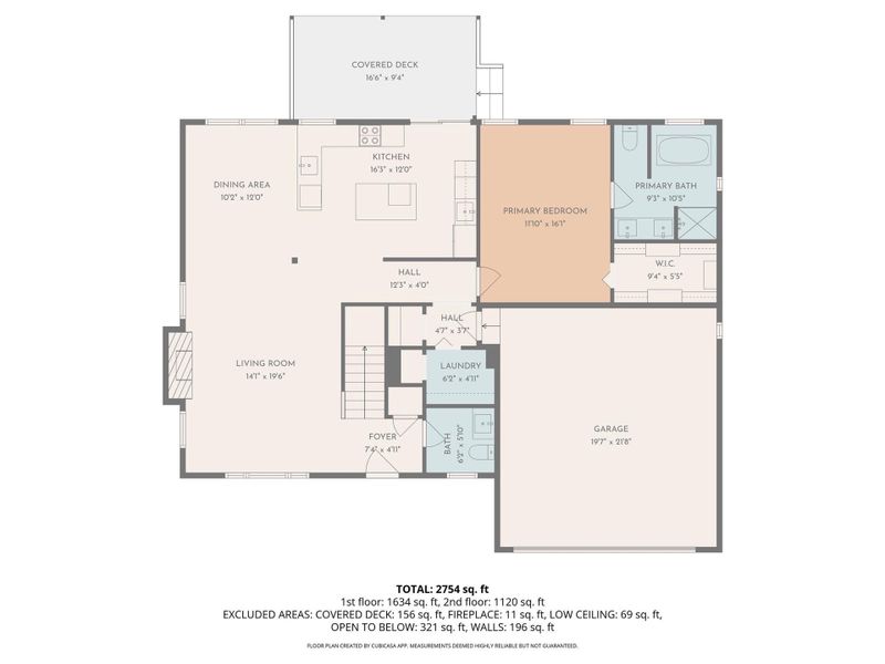 2D floor plan layout of this home in , Asheville, NC (Image 5).