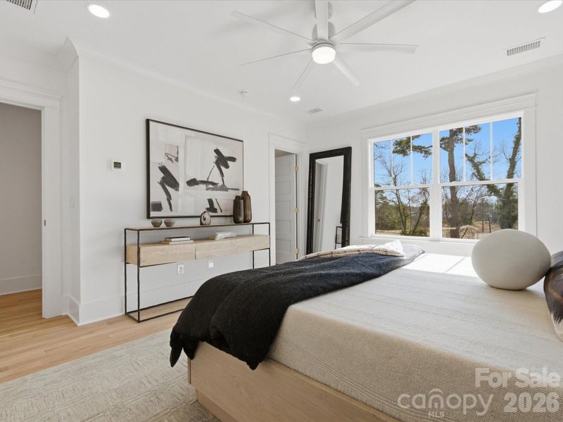 Furnished interior view inside a new home in , Charlotte (Image 18). Furnished interior view inside a new home in , Charlotte (Image 18).