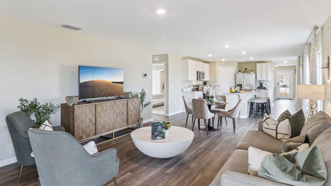 Furnished interior view inside a new home in , Winter Haven (Image 26).