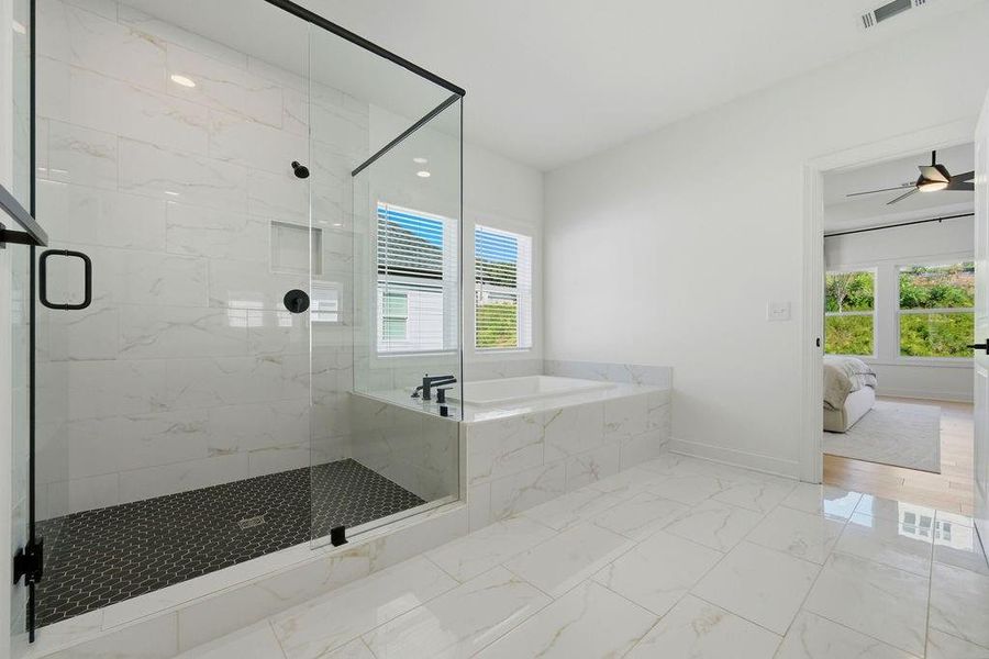 Furnished interior view inside a new home in , Woodstock (Image 42).
