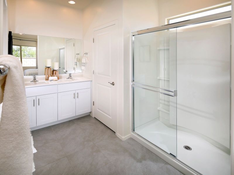 Furnished interior view inside a new home in Hanson Ridge, Vail (Image 10).
