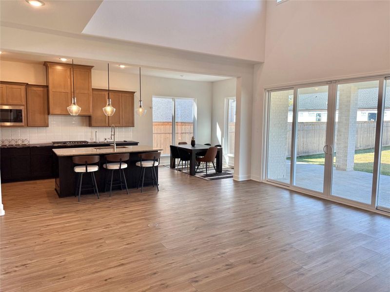 Furnished interior view inside a new home in Sienna 70' Lots, Missouri City (Image 15).
