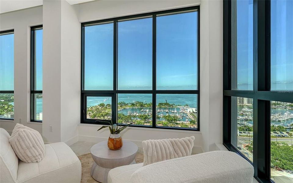 Furnished interior view inside a new home in , Sarasota (Image 5). Furnished interior view inside a new home in , Sarasota (Image 5).