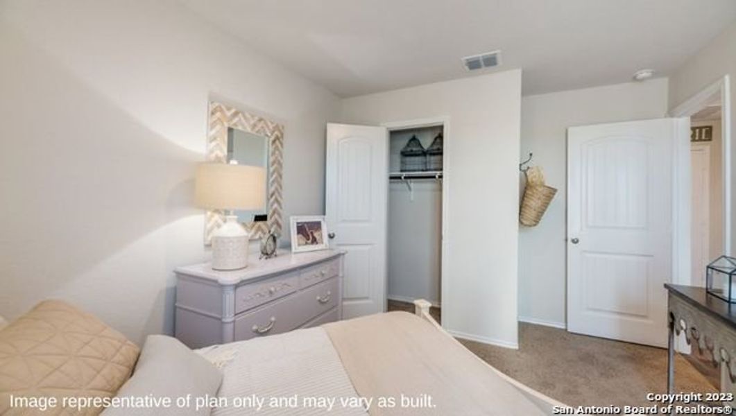 Furnished interior view inside a new home in Redbird Ranch, San Antonio (Image 21).