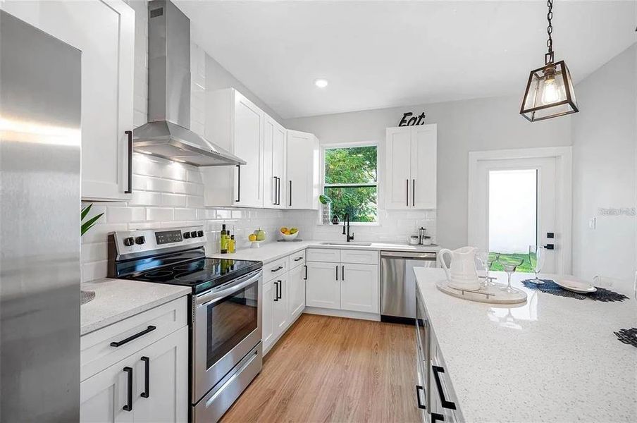 Furnished interior view inside a new home in , St. Petersburg (Image 17).