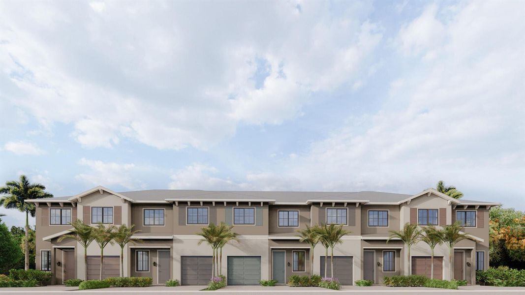 Rendering of front Rendering of front