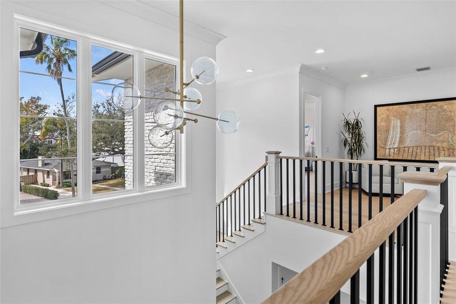 Furnished interior view inside a new home in , Tampa (Image 50).
