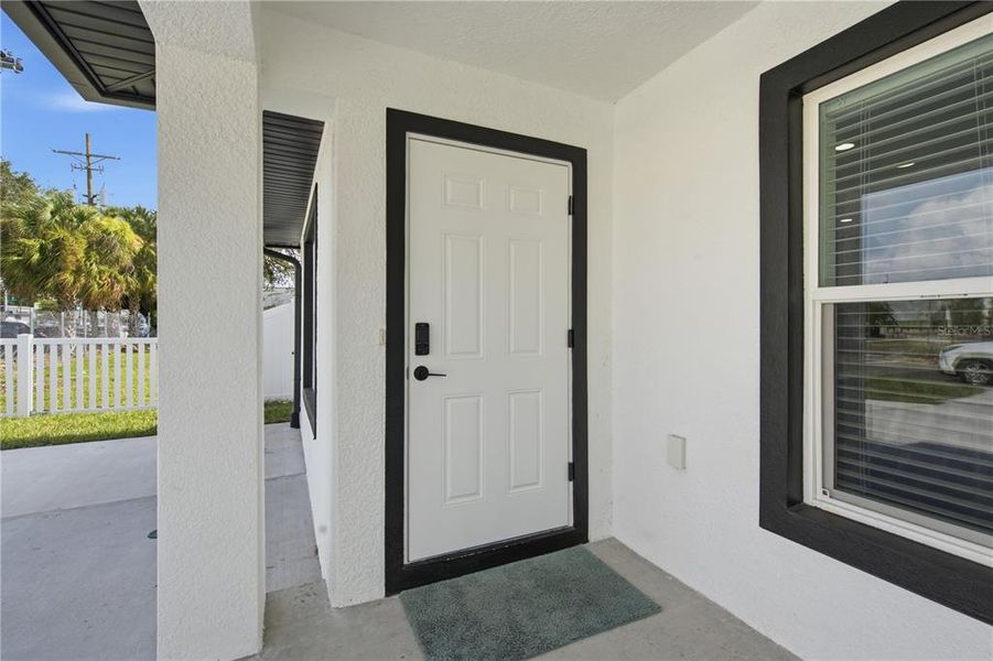 Exterior details and patio area of a home in , Tampa (Image 20). Exterior details and patio area of a home in , Tampa (Image 20).