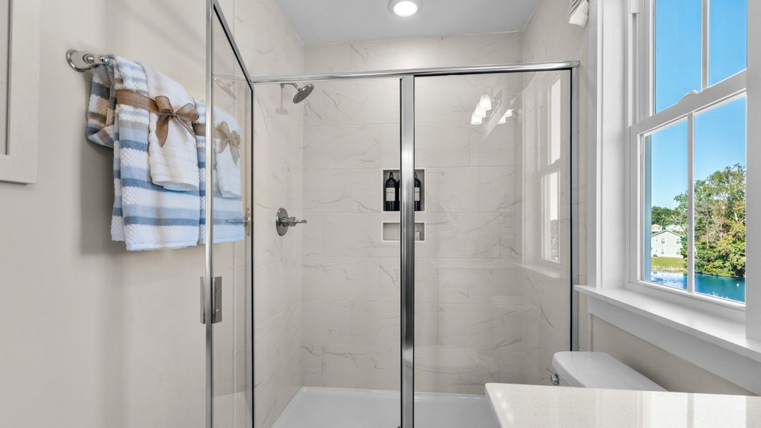 Representative furnished interior of a home built from the Brookgreen by DRB Homes in Seabreeze Crossing, Little River (Image 18).