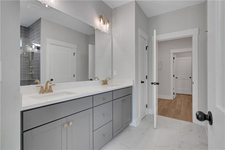 Furnished interior view inside a new home in Marble Tree, Ball Ground (Image 7).