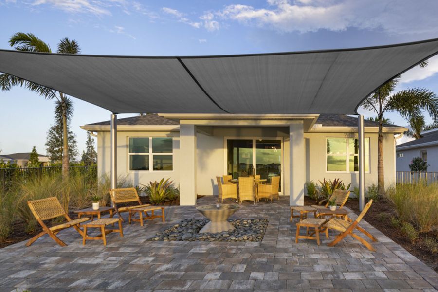 Representative exterior details of a home built from the Cascades by Mattamy Homes in Tradition, Port St. Lucie (Image 3). Representative exterior details of a home built from the Cascades by Mattamy Homes in Tradition, Port St. Lucie (Image 3).