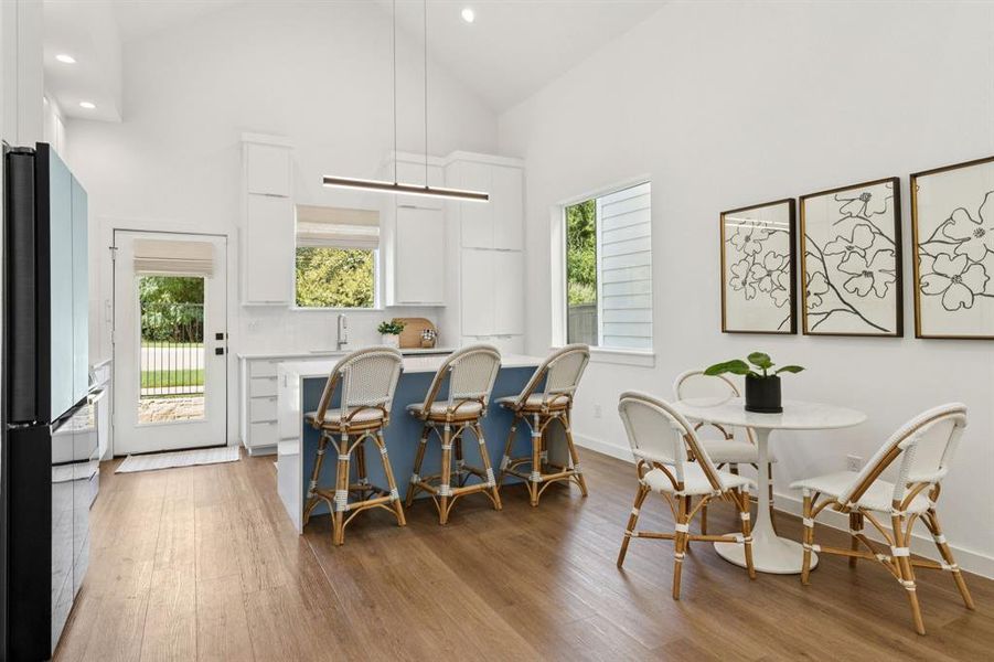 Furnished interior in a model home at Tillery Commons in Grapevine (Image 12). Furnished interior in a model home at Tillery Commons in Grapevine (Image 12).