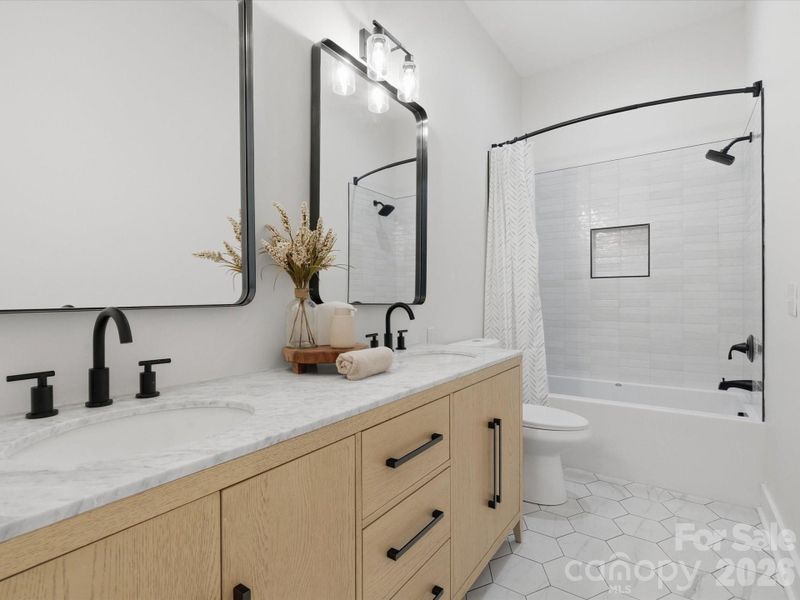 Furnished interior view inside a new home in , Chester (Image 32).