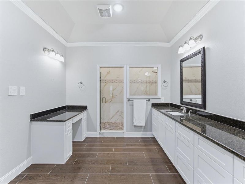 Furnished interior view inside a new home in , Edgewood (Image 12).