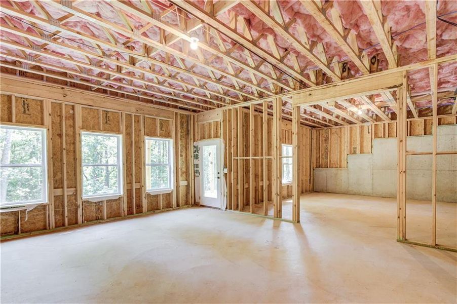 In-progress construction of a new home in , Jefferson, GA (Image 59). In-progress construction of a new home in , Jefferson, GA (Image 59).