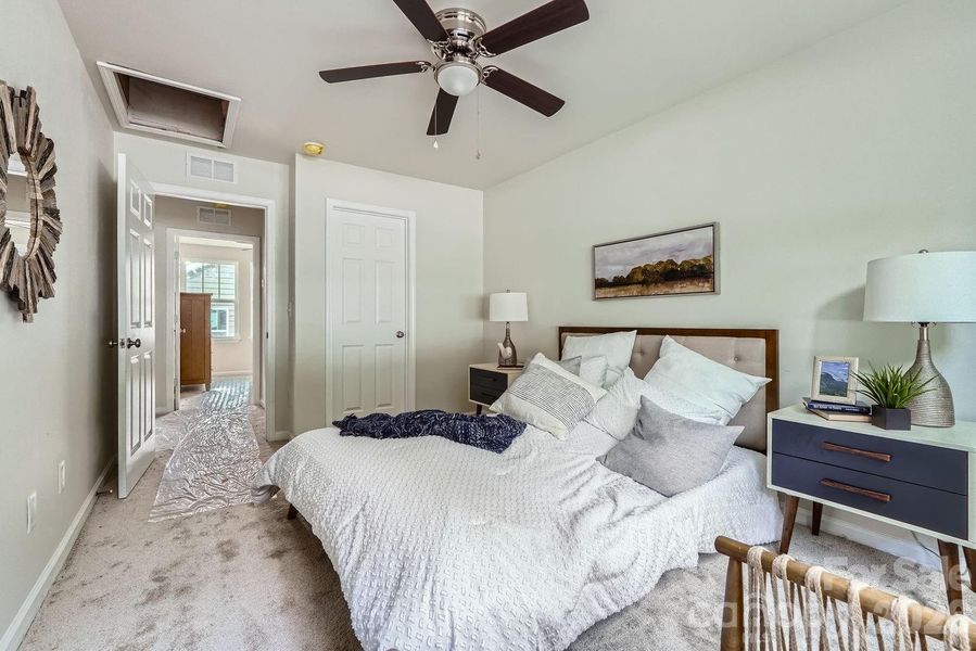 Furnished interior view inside a new home in , Charlotte (Image 18).