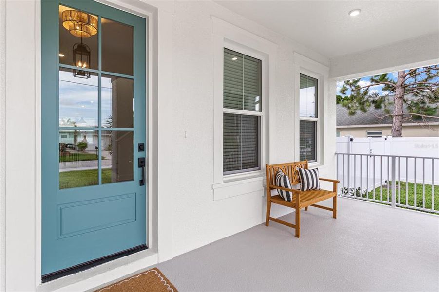 Exterior details and patio area of a home in , Tampa (Image 3). Exterior details and patio area of a home in , Tampa (Image 3).