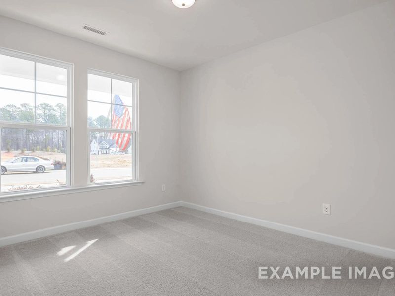 Spacious, unfurnished interior of a new home in Retreat at North Main, Lillington (Image 12). Spacious, unfurnished interior of a new home in Retreat at North Main, Lillington (Image 12).