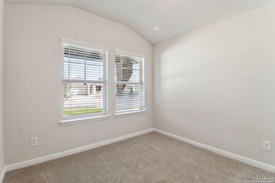 Spacious, unfurnished interior of a new home in Legendary Trails - Premier Series, Cibolo (Image 28). Spacious, unfurnished interior of a new home in Legendary Trails - Premier Series, Cibolo (Image 28).