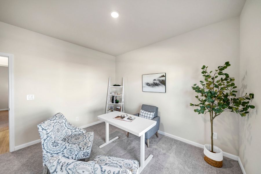 Representative furnished interior of a home built from the Cooper by Hurricane Builders in Portrait Hills, Aiken (Image 34).