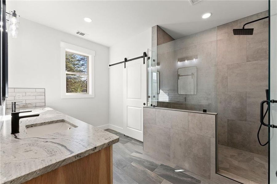 Furnished interior view inside a new home in , Sautee Nacoochee (Image 12). Furnished interior view inside a new home in , Sautee Nacoochee (Image 12).