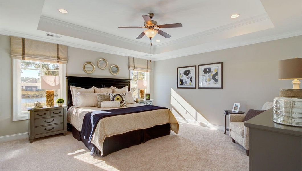 Furnished interior view inside a new home in Berkeley Bay, Ridgeville (Image 12).