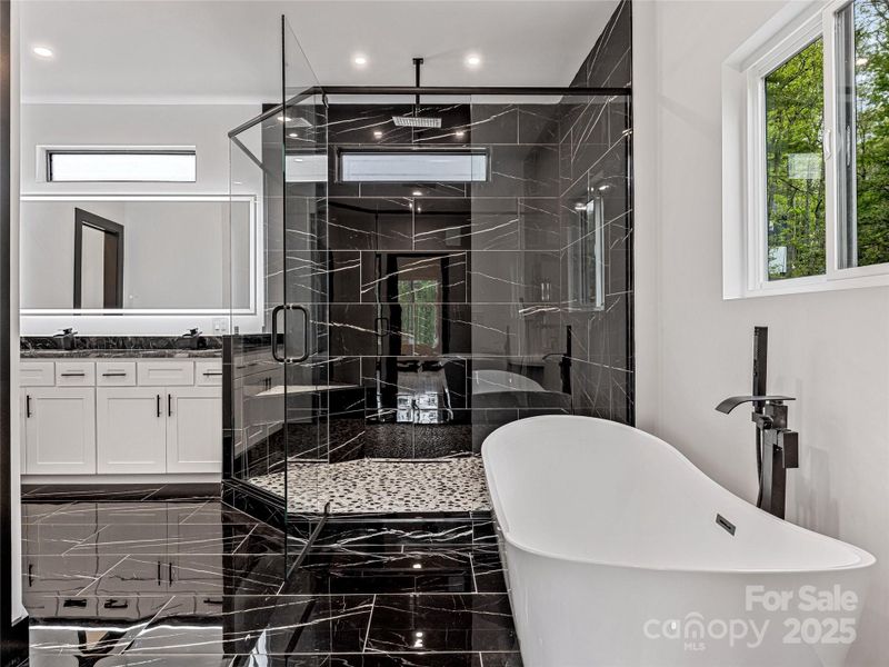 Furnished interior view inside a new home in , Mills River (Image 12).