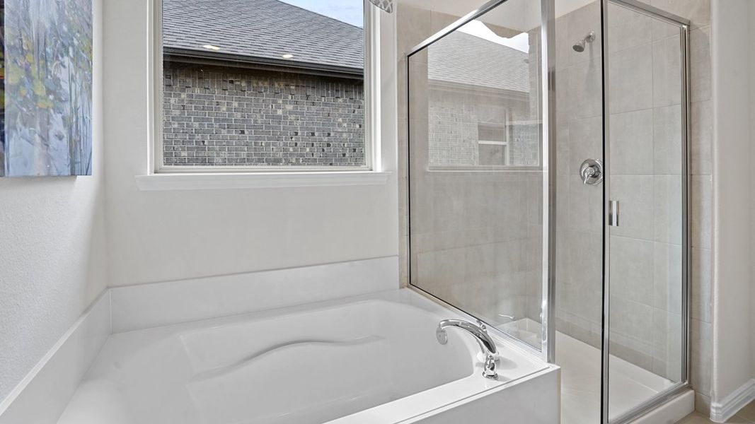 Close-up of interior finishes inside a home in Lakewood Trails, Forney (Image 18).